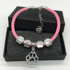 Love My Dog Rope Paw Charm Bracelet (With 2 Free Extra Changeable Charms!)