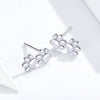 Limited Edition Sterling Silver Dog Double Paw Earrings