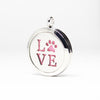 Love Paw Essential Oils Diffuser Locket Necklace (5 Free Pads)