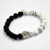 Limited Edition Yin-Yang Dog Paw & Heart Bead Bracelet