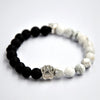 Limited Edition Yin-Yang Dog Paw & Heart Bead Bracelet