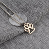 Live Love Rescue Dog Necklace