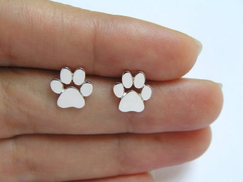 Cute Paw Print Earrings